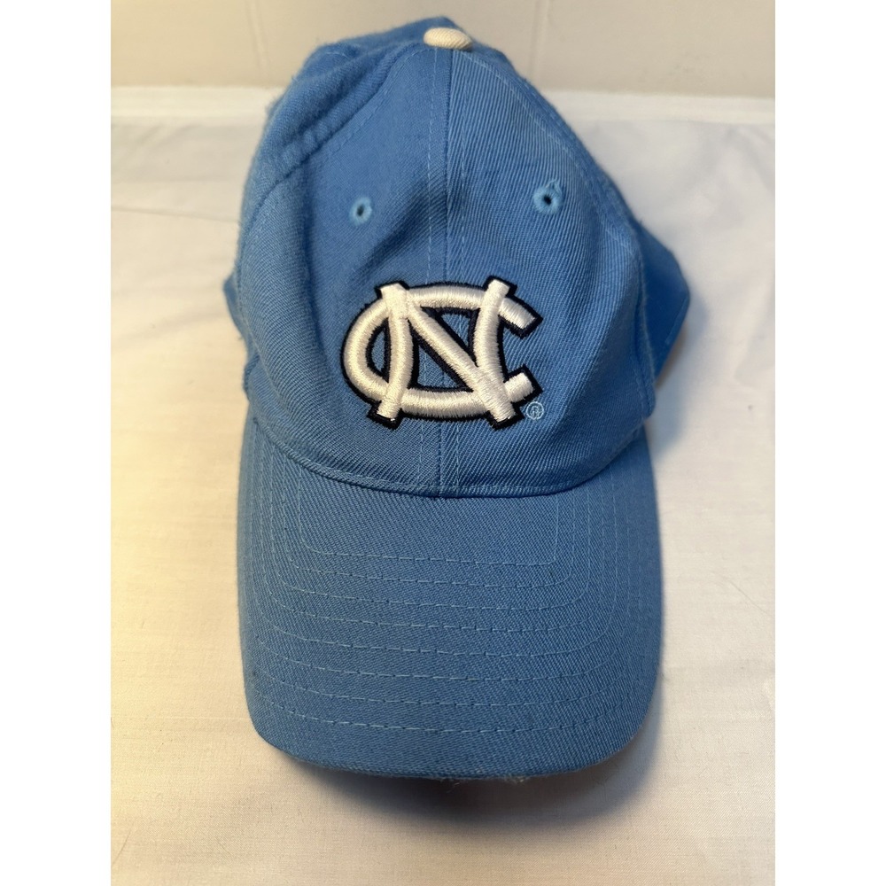 UNC North‎ Carolina Hat Tarheels Adult Blue Cap 100% Wool NCAA Fitted